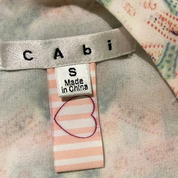 CABI Multi Color Blouse - Picture 4 of 8